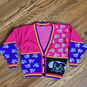 Vintage SURE FUN Girls Sweater Medium 10/12